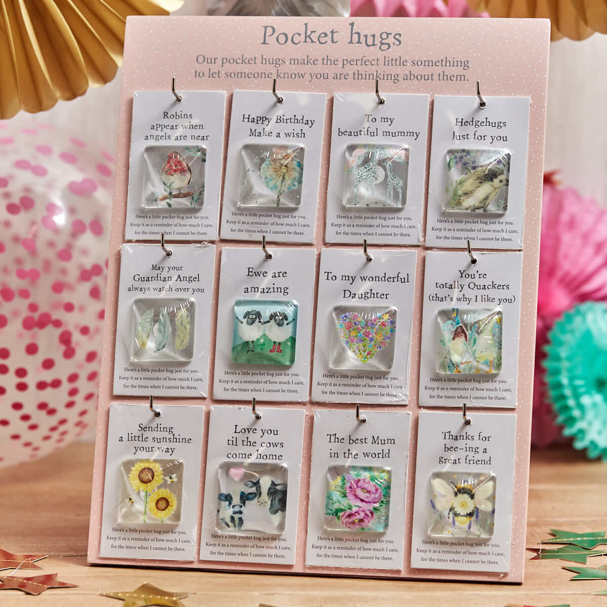 Glass Pocket Hugs