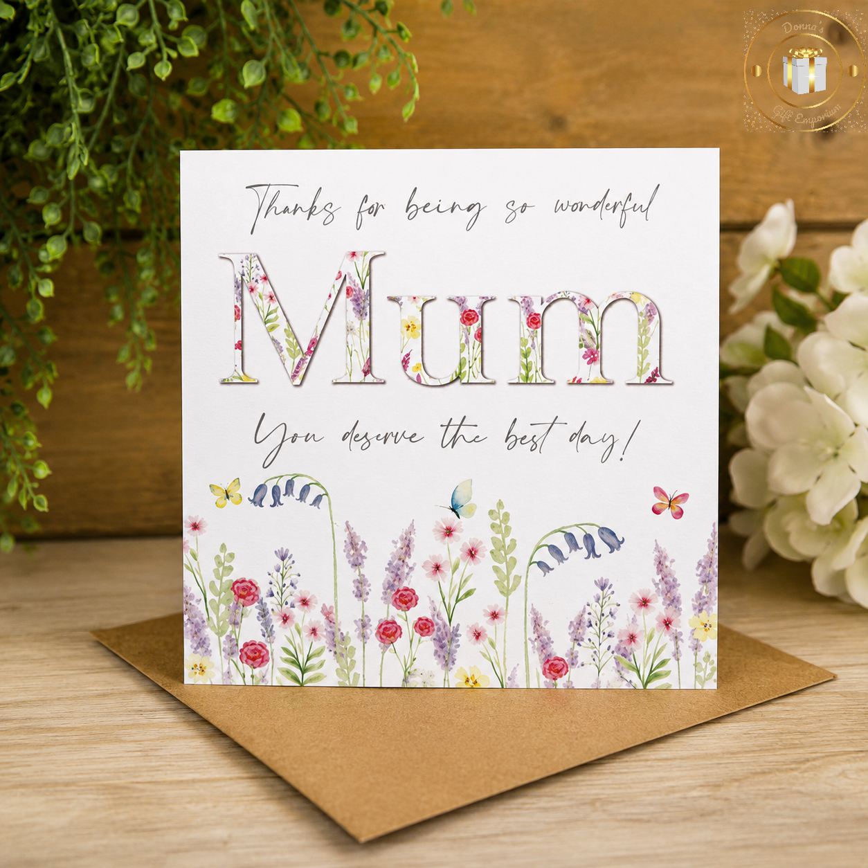 Wonderful Mum Card - Birthday | Mother's Day