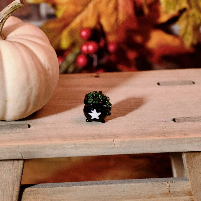 Glass Mini Witches Cauldron