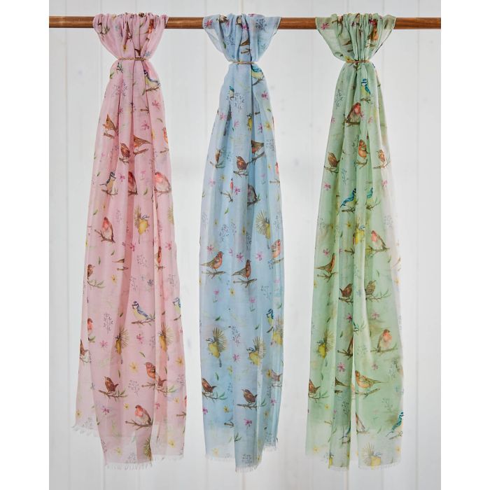 Garden Birds Scarf