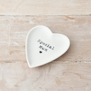 Special Mum Heart Trinket Dish