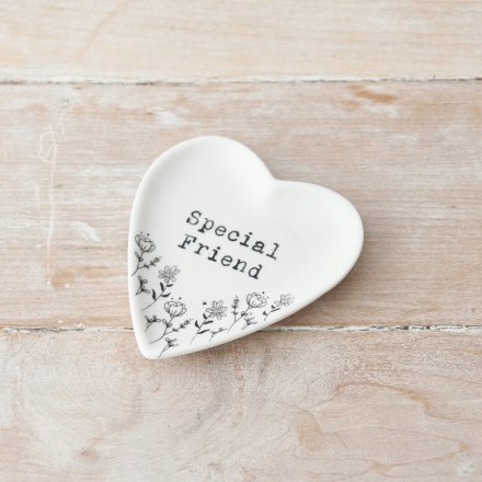 Special Friend Floral Dish