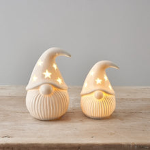 Load image into Gallery viewer, White Ceramic LED Gonks -Pair
