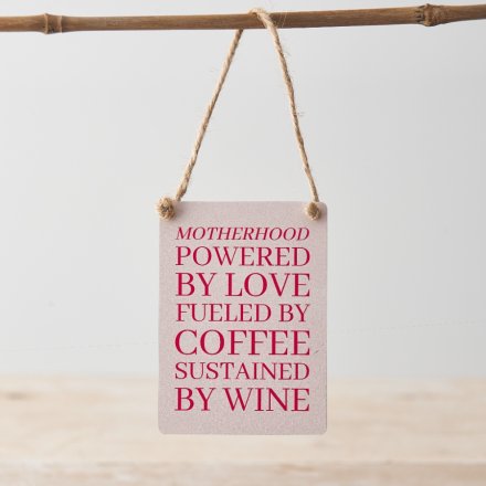 Motherhood - Mini Metal Sign