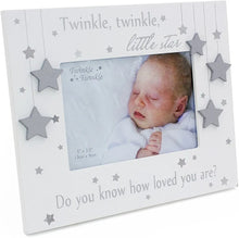 Load image into Gallery viewer, Baby Gift Photo Frame Twinkle Twinkle Little Star
