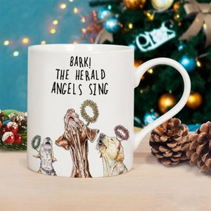 Bark the Herald Angels Sing - Christmas Mug