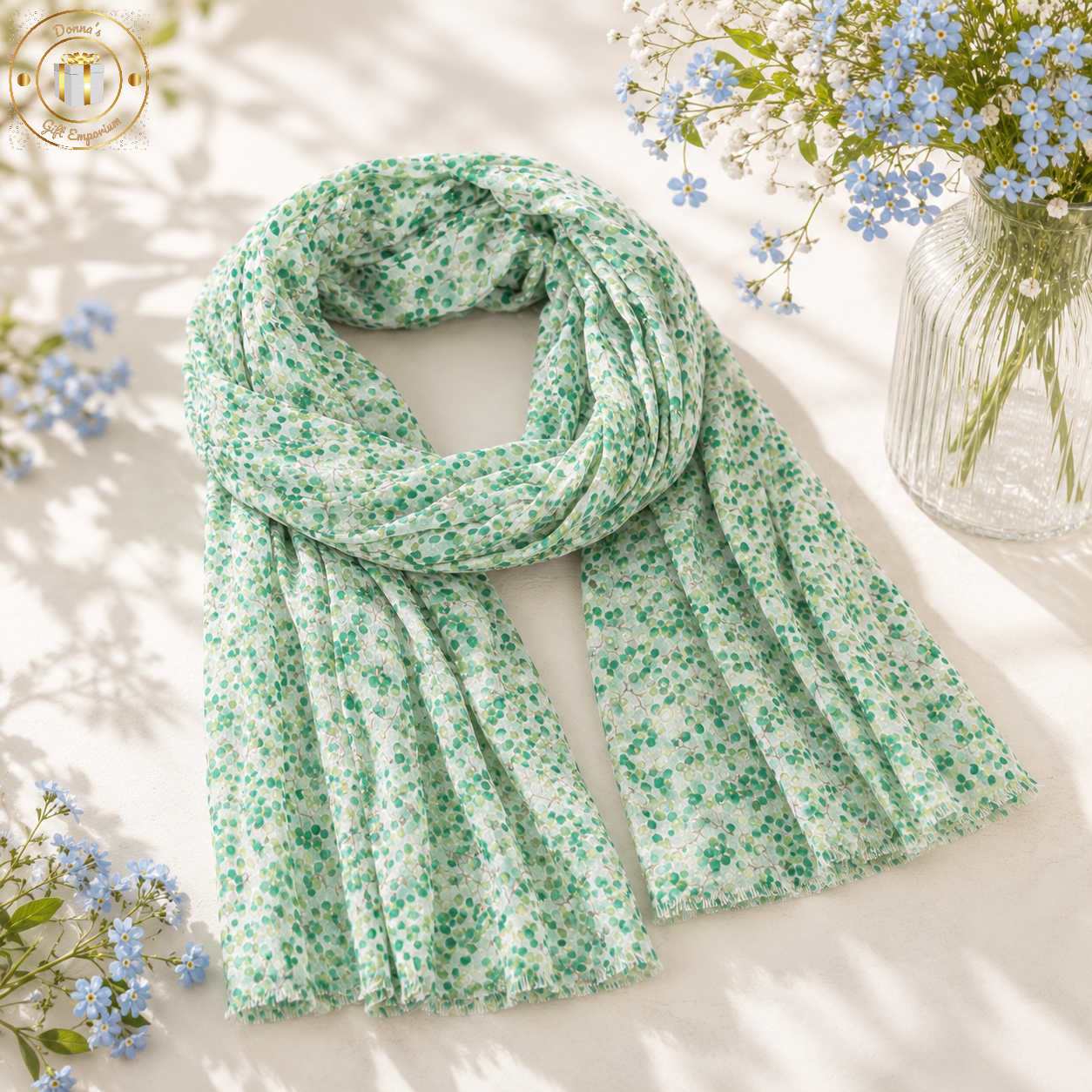 Summer Sweet Scarf - Green