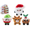 Christmas Plush Soft Toys Rudolph Reindeer Santa Elf Pudding