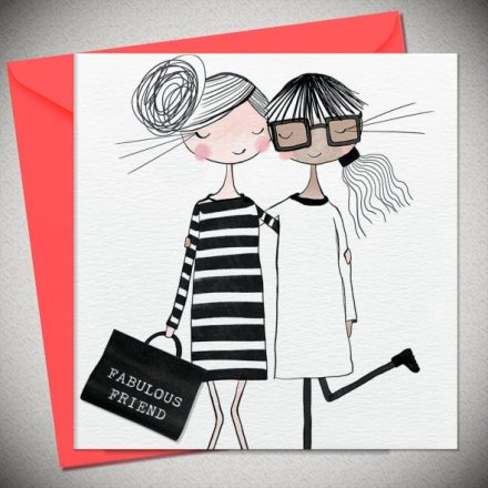 Friendship Card - Best Friends - Blank