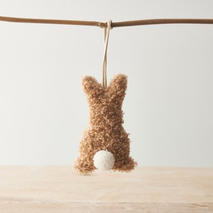 Easter Hanging Sherpa Bunnies
