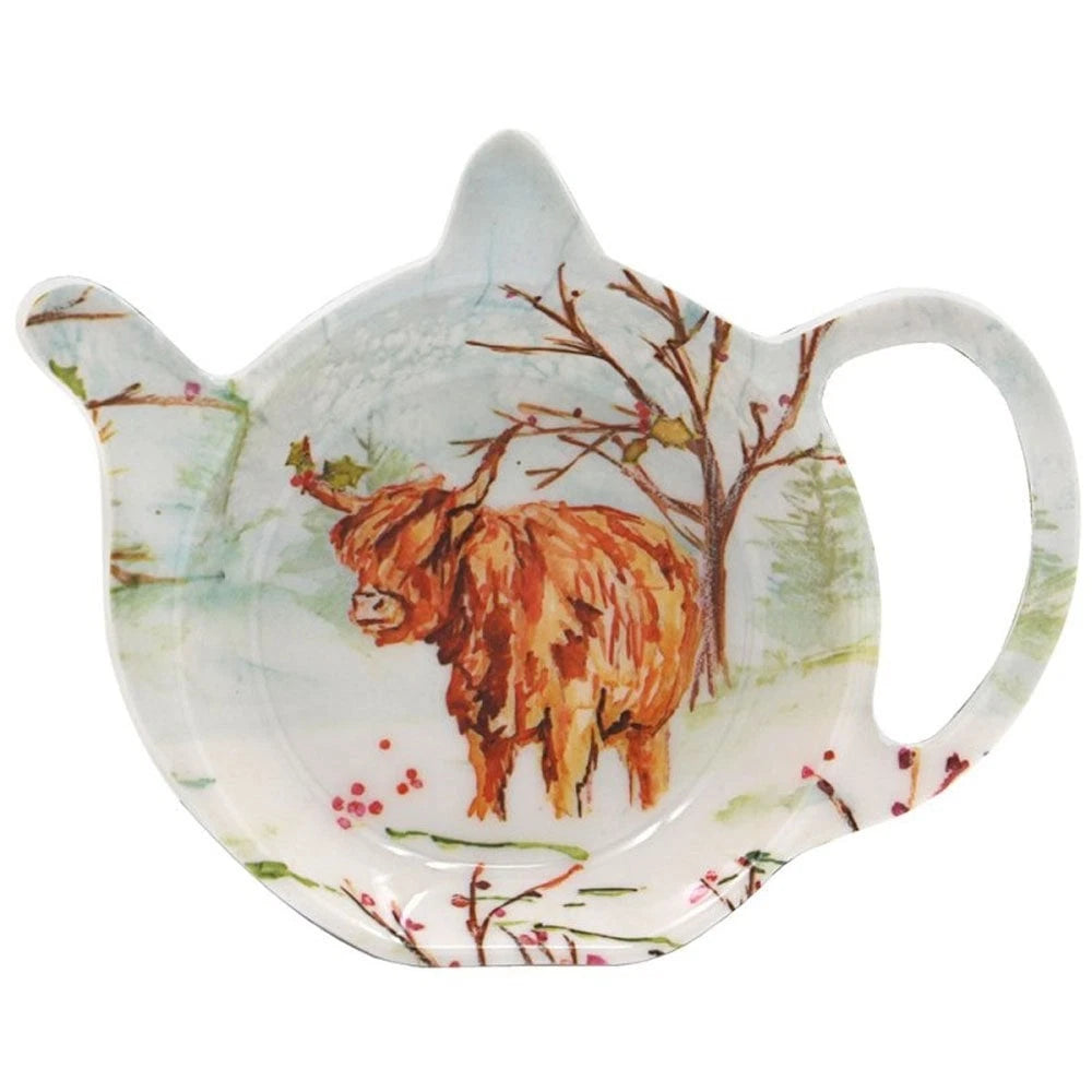 Tea Bag Tidy - Bree Merryn Highland Cow, Hare, Bee, Hedgehog, Fox & Mushrooms, Robin, Garden Birds, Lemon, Chrismas