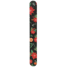 Load image into Gallery viewer, Mistletoe &amp; Berries Christmas Nail Files - Set of 4
