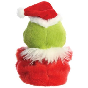 Palm Pal Santa Grinch Soft Toy - Christmas