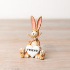 Rabbit With Heart - Sister Friend Love Mum