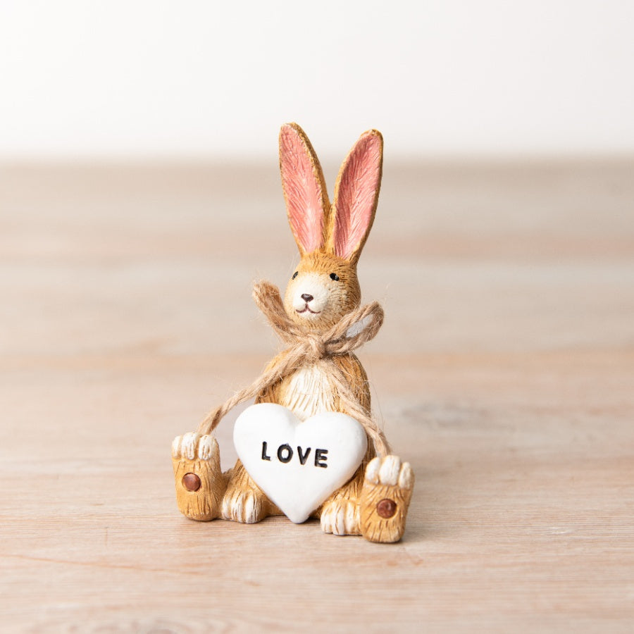 Rabbit With Heart - Sister Friend Love Mum