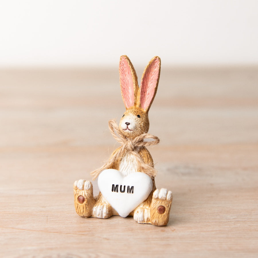 Rabbit With Heart - Sister Friend Love Mum