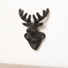 Load image into Gallery viewer, Cast Iron Stag Bottle Open
