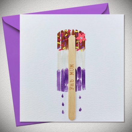 Mum You're Fab Card - Mother's Day / Birthday / Thank You