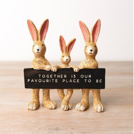 Together Is Our Favourite Place To Be Bunnies - Family