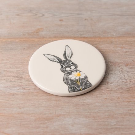 Easter Spring Rabbit/Bunny Coaster