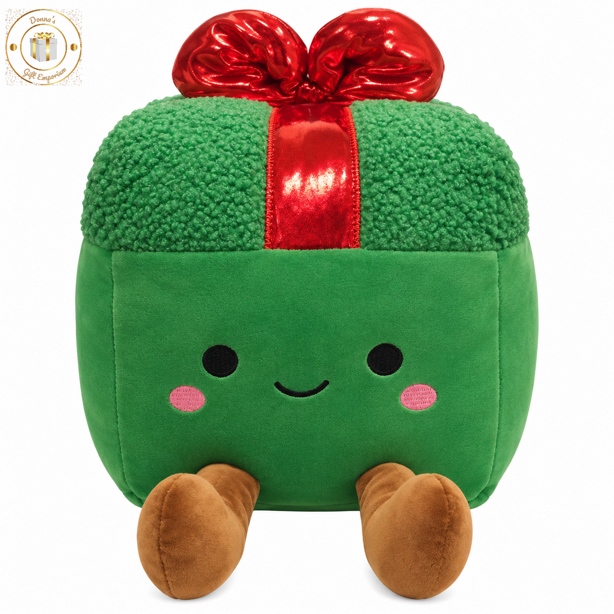 10" Soft Plush Christmas Present Toy