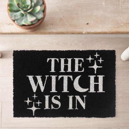 The Witch Is In Doormat