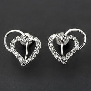 Entwined Heart Earrings