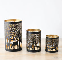 Load image into Gallery viewer, Reindeer Stag Votive Candle Holders
