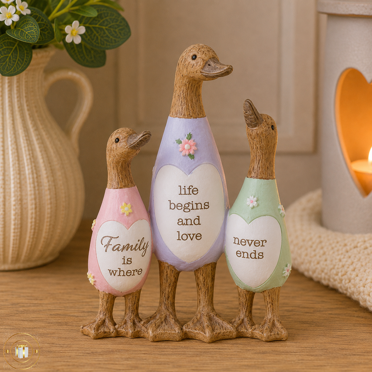 12cm Tall Daisy Ducks - Mum, Nan, Grandma, Auntie, Friends, Family, Daughter
