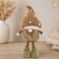 Standing Forest Mushroom Gonk - Taupe