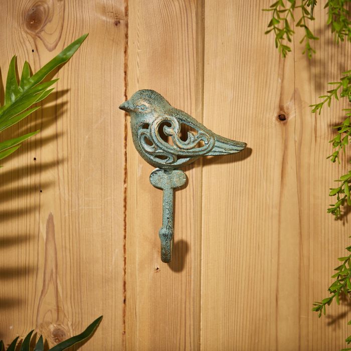 Wrought Iron Bird Hook