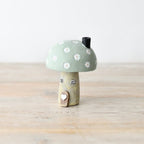 Spring Floral Mushroom House
