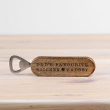 Load image into Gallery viewer, Dad&#39;s Wooden Bottle Opener Father’s Day Beer
