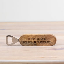 Load image into Gallery viewer, Dad&#39;s Wooden Bottle Opener Father’s Day Beer
