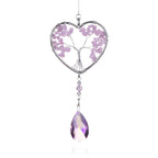 Natural Quartz Tree Of Life Suncatcher