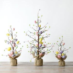 Pastel Easter Egg Tree - 3 Sizes