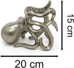 Silver Octopus Wine Bottle Stand