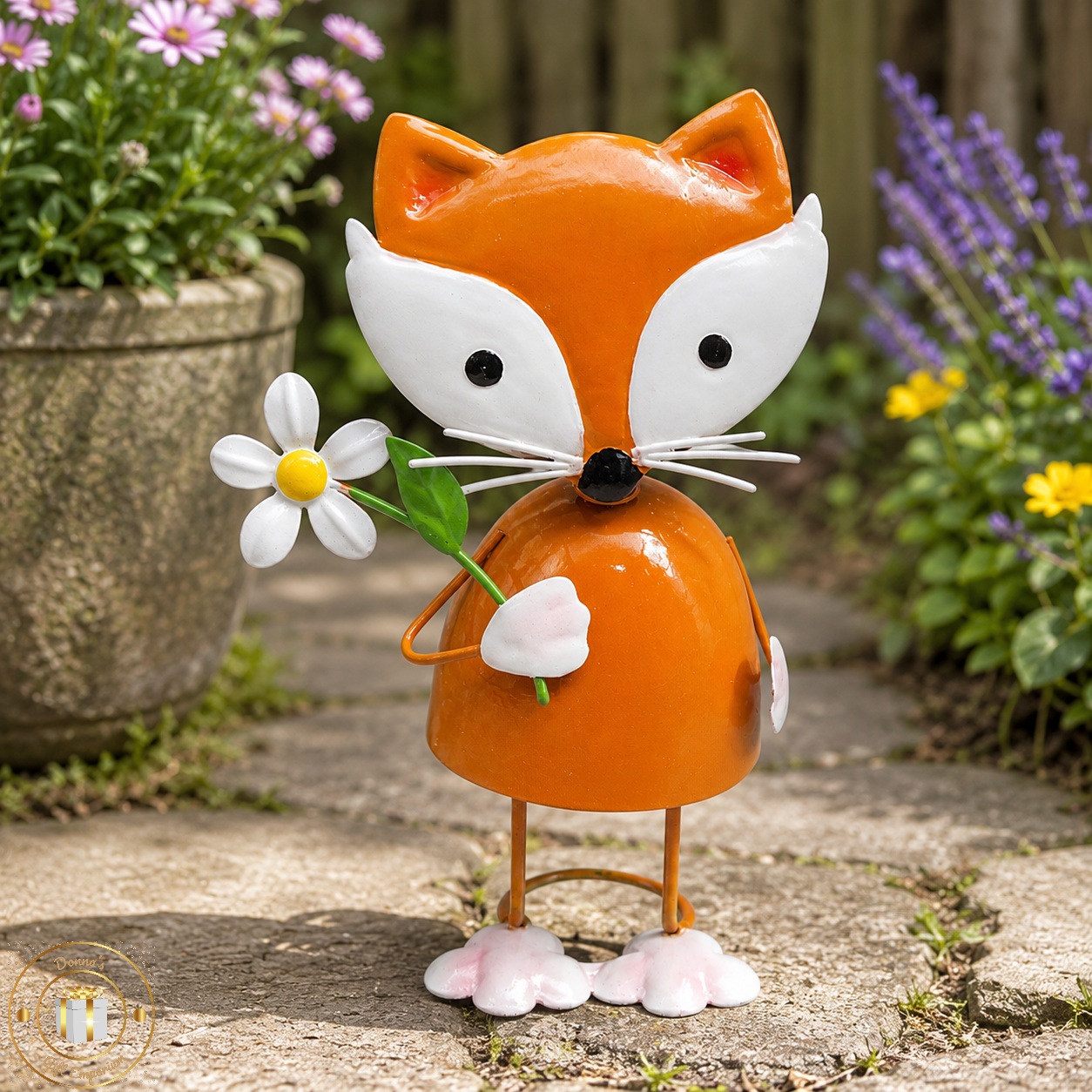 Bright Eyes Tin Wobbler Fox