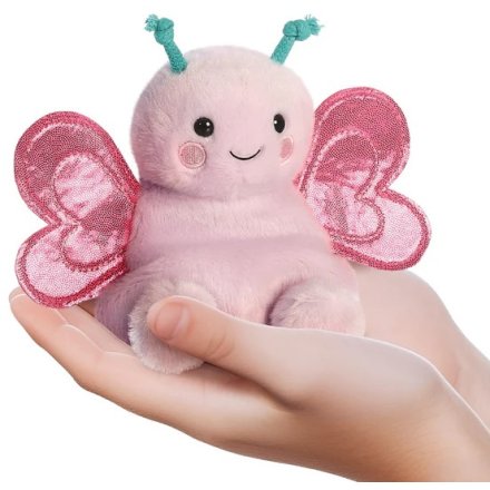 Palm Pal Soft Plush Toy - Petunia Butterfly