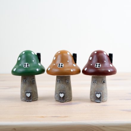 Autumn Mushroom Houses