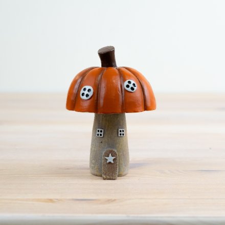 Pumpkin Mushroom House