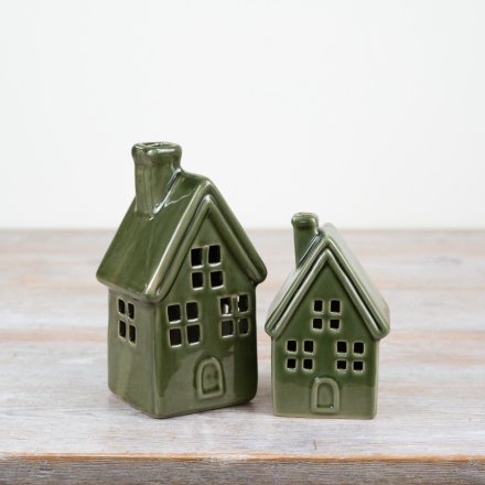 Green LED Houses