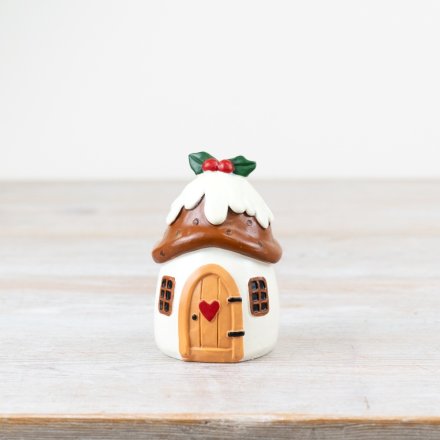 Magical Christmas Pudding House - Small