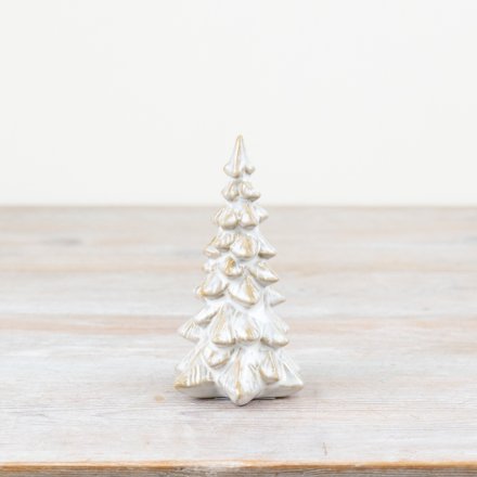 White Christmas Tree Ornament