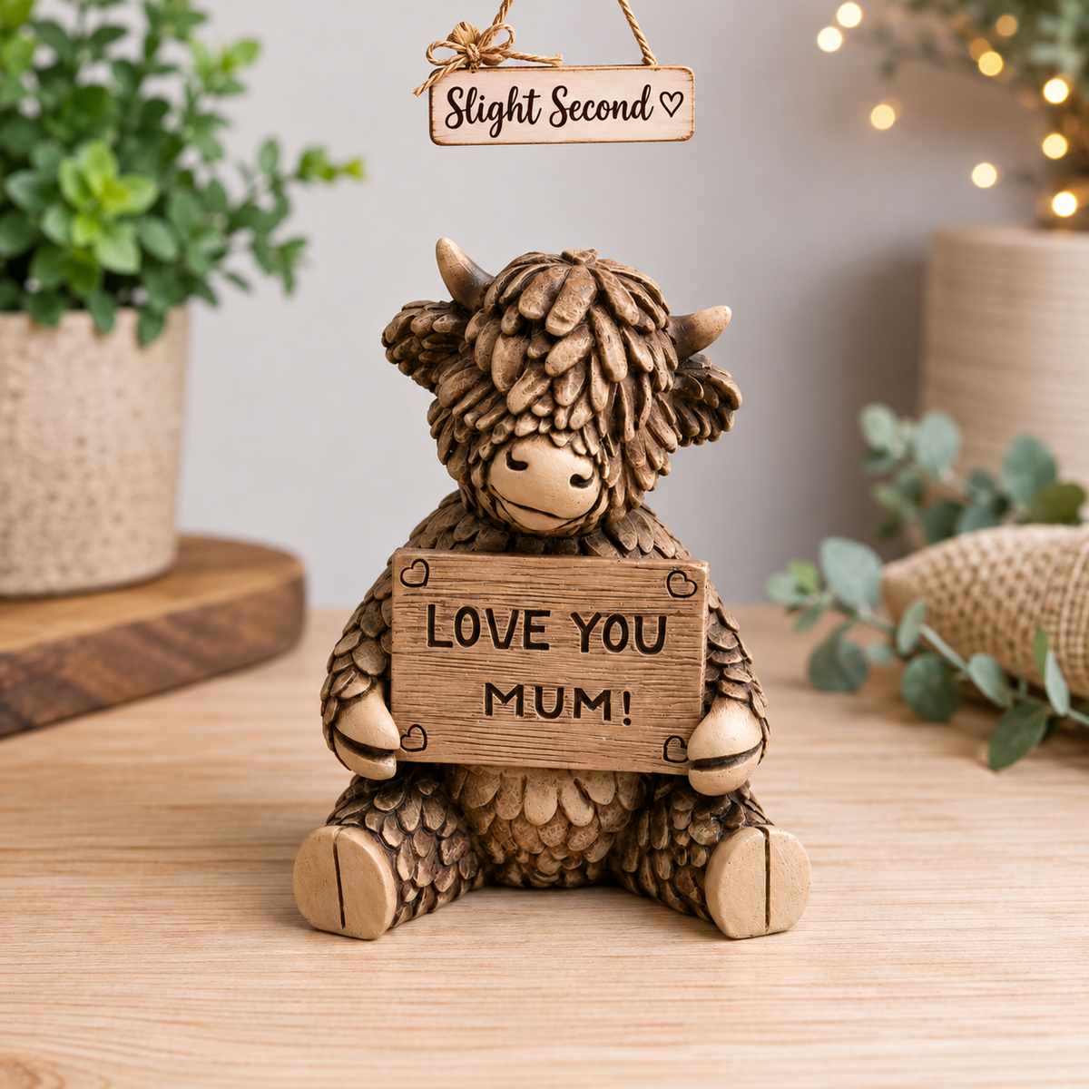 2nd Highland Cow Love You Mum