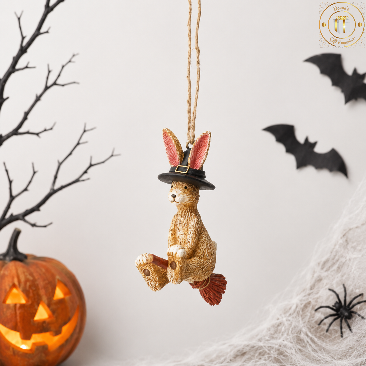 Witch Bunny Rabbit Hanging