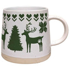 Christmas Tree & Reindeer Mug