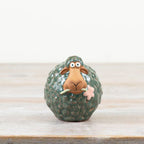 Green Sheep Ornament - Small