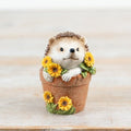 Sunflower Hedgehog In Plant Pot