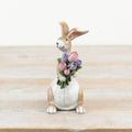 Floral Bunny Rabbit Decoration